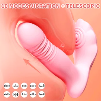 10 Frekvencia APLIKÁCIE Ovládanie Nositeľné Kúrenie Úsek Vibrátor Ženská Masturbácia, Vagíny, Klitorisu Vibrátor Sexuálne Hračky Pre Dospelých Žien