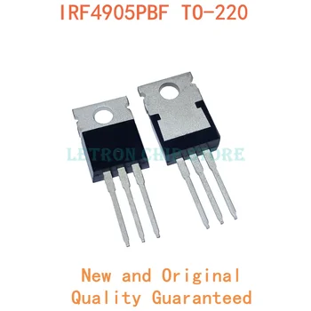 10pcs IRF4905PBF DO 220 IRF4905 F4905 TO220 MOSFET N-CH 55V 74A pôvodné a nové IC