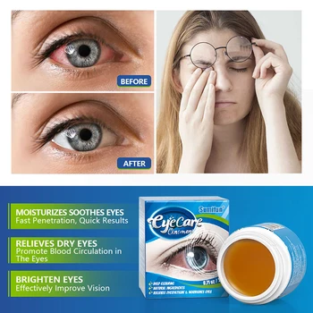 20 g Bylinný Liek na Starostlivosť o Oči Cream Jasnejšie Vyzerajúce Oči Zbaviť sa Únavy Očí Problémy, Redukuje Tmavé Kruhy A Opuchy