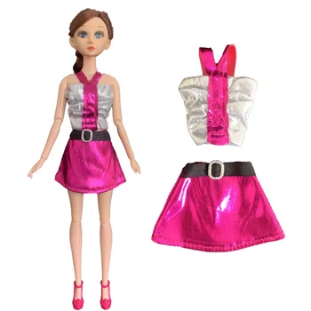 2020 Najnovšie 5 Ks/Set Bábika Šaty Módne Bežné Nosenie Ručné Dievča Oblečenie Pre Bábiku Príslušenstvo Strana oblečenie HOBBY Hračky Darček