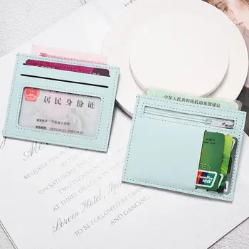 2022 hot predaj kartu taška dámy malé ultra-tenké karty taška študent kórejská verzia roztomilý banka ID držiteľa karty mini malé mince kabelku