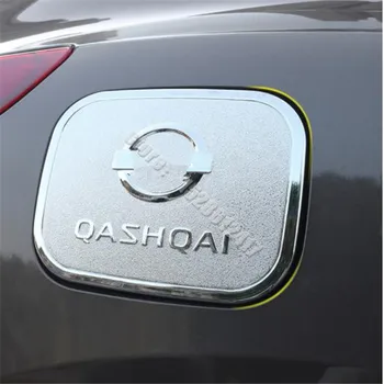 ABS Chrome Auto Palivovej Nádrže Kryt Plynová Nádrž, Kryt Výbava pre Nissan Qashqai J11 2016-2022 Auto styling