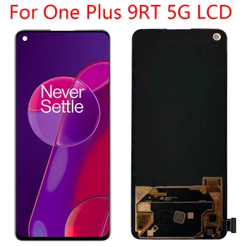 AMOLED Pre OnePlus 9RT 5G AMOLED Dotykový Displej Digitalizátorom. Montáž Na Jeden Plus 9RT 5G LCD MT2110 MT2111 Model