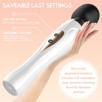 Bezdrôtový AV Prútik Vibrátor Magic Stick pre Ženy Stimulátor Klitorisu USB Nabíjanie G Mieste Masér Sexuálne Hračky pre Dospelých Produkt