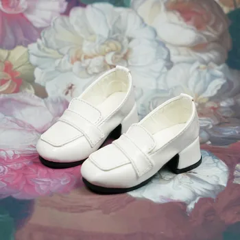 BJD bábika topánky na 1/3 veľkosti doudou topánky ženy svetlé kožené Yinglun štýl patent kožené topánky klasické čierne a biele