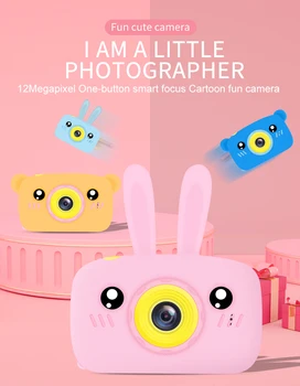 Cartoon Digitálny Fotoaparát Baby Hračky Deti Kreatívne Vzdelávacie Hračka Fotografovanie Vzdelávacích Príslušenstvo Narodeninám Dieťa Výrobky
