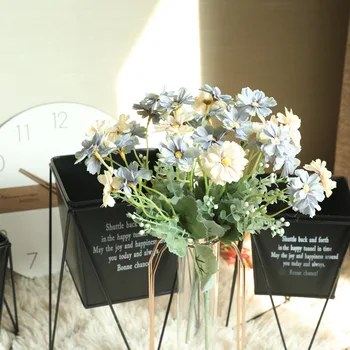 Gerberas Chryzantéma Umelé Kvety, Domáce Dekorácie, Party Dekorácie Luxusné Domova Kvetinová Výzdoba