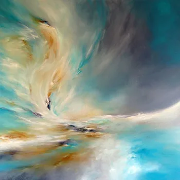 Hot Predaj Vysoko Kvalitné Ručné Abstraktné Sky olejomaľba Na Plátne, Ručne maľované Abstraktné Krajiny Plátno Dekoratívne Maľby