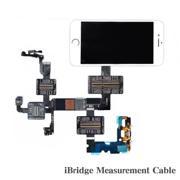 IBridge Merací Kábel Pre iPhone 6 6P 6S 6SP 7 7P 8 8P X Doske PIN Odpor Napätie Signálu Test linke, Opravy