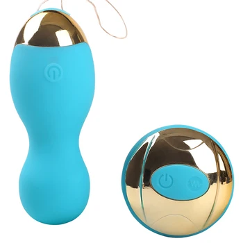 Kegel Gule Vaginálne Tesný Cvičenie USB Nabíjateľné 20 Rýchlosť Diaľkové Ovládanie Bezdrôtový Vibračný Sex, Láska Vajcia Vibrátor Sexuálne Hračky