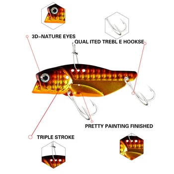 Lure Návnadu Realistické Nosenie-odolné Prenosné Rybárske Lure Realistický 3D oči prírodné ryby-tvarované kontúry plné farby opakovane