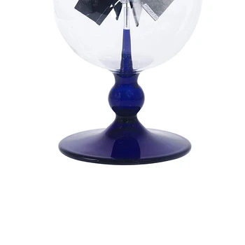 Modrá Solárna Energia Radiometer Slnečného Svetla, Energie Crookes Spinning Lopatky Veterného Mlyna Darček Domov, Písací Stôl Dekorácie
