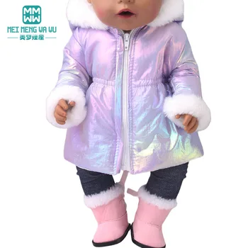 Oblečenie pre bábiku hodí 43-45 cm americký bábiku Baby Nové Narodený Doll Móda bavlnená bunda dievča, darček