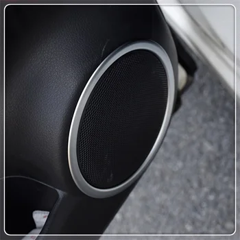 Pre Hyundai Kona Encino Kauai 2018 2019 Vnútornej Strane Dverí Audio Reproduktorov Krúžok Dekoratívne Výbava Kryt Auto-Styling Príslušenstvo