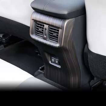 Pre Toyota RAV4 XA50 2019 2020 Zadné Centrum Opierke, klimatizácia Zásuvky Prieduch Rám, Kryt Výbava Nálepky Auto Obloha Príslušenstvo