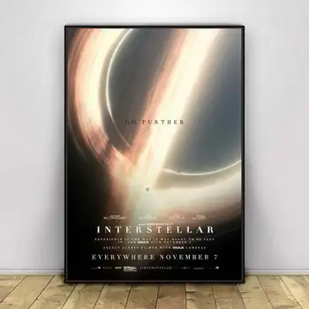 Sci-fi Medzihviezdny Filmy, Plagáty HD Obrázky Plátno na Stenu Umenie Domova Obrazy pre Teen Obývacej Miestnosti Dekorácie