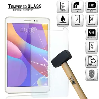 Tablet Tvrdeného Skla Screen Protector Kryt na Huawei MediaPad T3 8.0 Anti-Odtlačkov prstov Anti-Rozbitie Obrazovky HD Tvrdeného Film