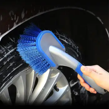 Umývanie auta Kefa na Čistenie Nástroj Dlhá Rukoväť pre Náboj Kolesa Pneumatiky pre Domácnosť