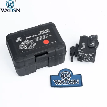 WADSN Airsoft Vysoký Výkon Mini Kovové DBAL A2 Red Dot IR Laser Zbraň Pohľad Softair Taktické Strobo Zamerané Full Metal Verziu