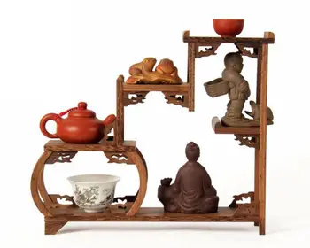 Čínske červené krídla z dreva, nábytku, dreva, rezanie dreva kuriozita police Polica starožitný rám dock
