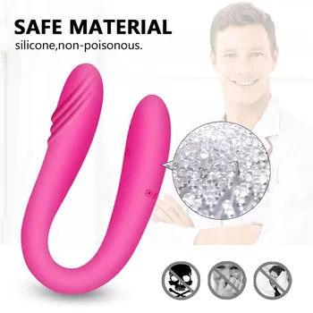 Ženy Niť Vibrátory Orgazmus Stimulovať Čarovná Palička Dildo USB Nabíjateľné Vaginálne Klitorisu Masáž Vibrátorom Sexuálne Hračky pre Ženy