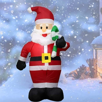 1.2 m Vianočné Nafukovacie Snehuliak Bábika LED Nočné Svetlo Veselé Vianoce Vonkajšie Santa Claus Nový Rok Dekorácie, Záhradné Hračky Strany