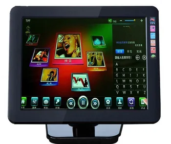 19 Palcov Black Red Platinum Dotykový Displej Ktv Hráč Systém Android, Karaoke Karaoke Stroj