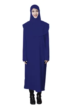 1PC Ženy Modlitba Šaty Islamské Oblečenie Abaya Moslimských Dlhé Modlitby Hidžáb Jilbab Arabských Kaftan Šaty, Oblečenie, Kostýmy Plášte Ramadánu
