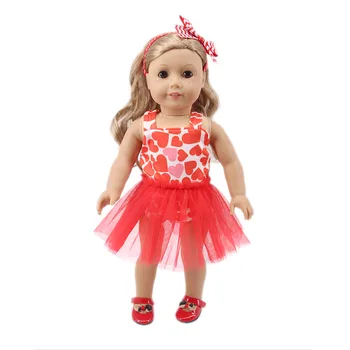 2019 nová bábika príslušenstvo 3 sady = plavky + sukňa + vlasy kapely na 18-palcových Americký bábika 43 cm baby doll, generácie, darček