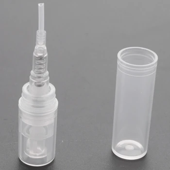 250 X 2Ml Plastové Cestovné Sprejová Fľašu Vyprázdniť Transparentné Parfum Rozprašovač Nové