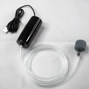 5V USB Prenosné Malé Mini Jednoduché Vypnúť Čerpadlo Aerator Napájanie Domácnosti akvárium Vonkajšie Rybárske Zariadenia na Dodávku Kyslíka