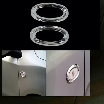 ABS Chrome Strane Zase Svetlo Lampy Liatie Výbava Kryt pre Nissan Versa Slnečný Almera Latio 2011 - 2013 Auto Príslušenstvo