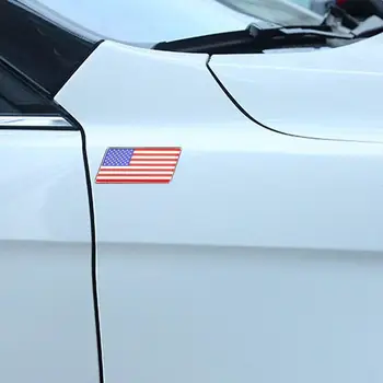 Americká Vlajka Auto Odtlačkový 3D British American Flag Odtlačkový UK US Flag Kovové Kotúča, Nálepky Na Notebook, Auto Truck Okno Nárazníka UV