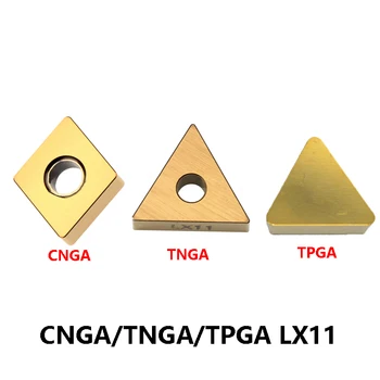 CNGA 120408 TNGA 160404 TPGN Pôvodné CNGA120408 TNGA160404 TPGN160304 LX11 160304 Vysokú Tvrdosť Vložky, Sústruhu Frézy Nástroje CNC
