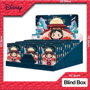 Disney Rapunzel Snehulienka, Popoluška Princezná Mulan Bábika Slepé Okno Obrázok Hračky Kolekcie Prekvapenie Box Deti Darček