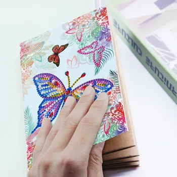 DIY diamond maľovanie album jednorožec motýľ sova Obrázok úložisko fotografií knihy Kamienkami špeciálne tvarované diamond Cross stitch súpravy