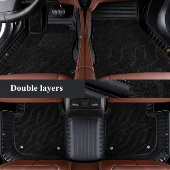 Dobrá kvalita! Vlastné špeciálne auto podlahové rohože pre Lexus NX 400h 2022 odolné dvojité vrstvy koberce pre NX400h 2022,doprava Zdarma