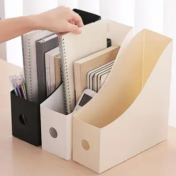 Dokument Organizátor Odolné Ploche Knihy, Ceruzky Drobnosti Úložný Box Multi-funkčné Vertikálne Ukladanie Dokumentov Box pre Školy