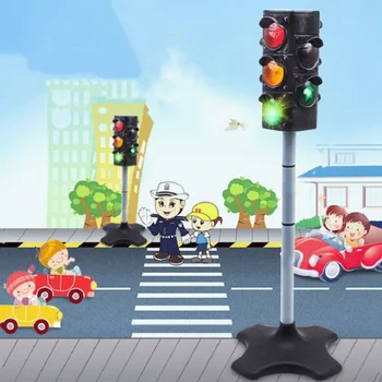 Horúce Mš Simulačné semafory Kognitívne Bezpečnosti Prekročení Dopravné Signálne Svetlá Detí Raného Vzdelávania Edu
