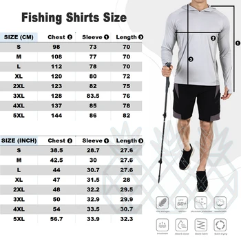 HUK Rybárske Oblečenie Outdoor Dlhý Rukáv Rybárske T-shirt Priedušná Ochrana proti Slnku UPF 50+ Muži Dlhý Rukáv Rybárske Tričko s Kapucňou,
