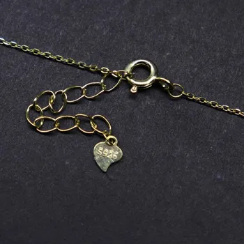 Malé perly mincový striebro náhrdelník sladkovodné perly prívesok 3-4 mm