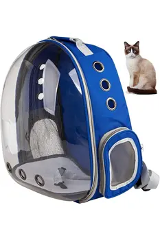 Mačka, Pes Dopravcu Batoh Taška Transparentné Astronot