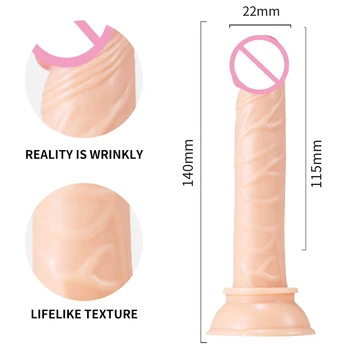 Mäkké veľké žaluďa Dildo Realistického Obrovský Penis Análny Sex Hračky pre Ženy Silikónové prísavky veľký Péro Zadok Plug G-Spot Pošvy Stimulato