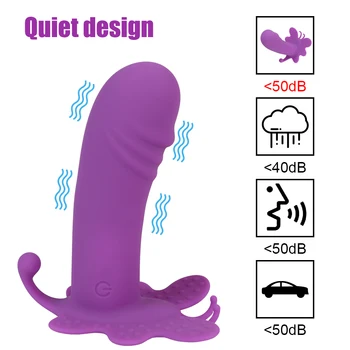 OLO Dospelých Produkty Vaginálne Stimulátor Nositeľné Vibrátor Sexuálne Hračky pre Ženy Dildo Motýľ Análny Vibrátor Masér 10 Režim