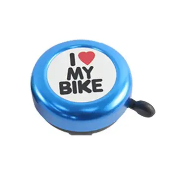 Ostrý Zvuk Bike Bell Roztomilý V Tvare Srdca Deti, Dospelých Horský Bicykel Bell Jedinečný Dizajn, Jednoduchá Inštalácia Dobré Dary