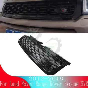Pre Land Rover Range Rover Evoque SVR 2012 2013 2016 17 18 19 Auto Predný Nárazník Mriežka Strede Panelu, Tvarovanie Hornej Gril