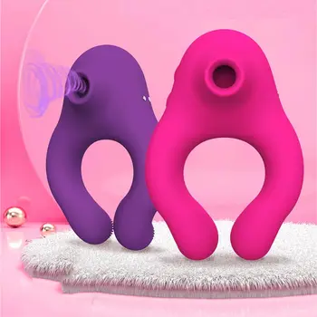 Predčasná Ejakulácia penisring vibrátor mužov bulík mäkké silikónové erotické bábika Adsorpcie Krúžkov dospelých, sexuálne hračky, horúce masculimo Hra