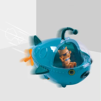 Predškolské vzdelávanie Ponorka Hračka Svietidla Ryby Loď Obrázok Model Bábiky Deti Narodeninám Hračky