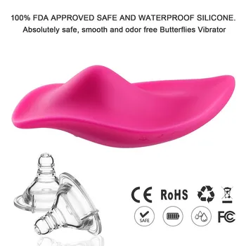 Prenosné Vibračné Vajíčko Klitorálny stimulátor Neviditeľné Pokojnej Pánty Vibrátor dobrý darček Bezdrôtové Diaľkové Ovládanie Sexuálne hračky pre Ženy