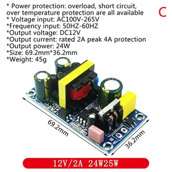 Presnosť 5v700ma (3.5 W) izolácia prepínač napájania / ACDC step-down modul 220 5V
